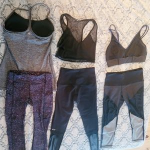 LAST CALL Workout Bundle - Lululemon Vimmia Yoga Splits59 6pc gym set- 3 outfits